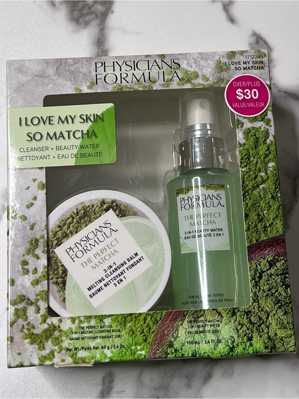 Physicians Formula The Perfect Matcha 3-in-1 Melting Cleansing Balm - Green